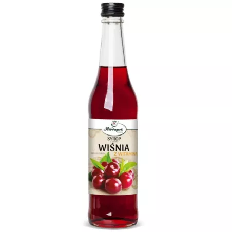 Herbapol Syrop Wiśnia z witaminą C 480 ml