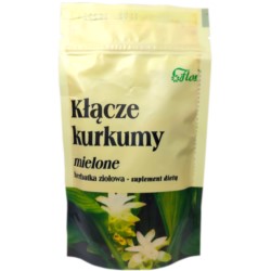 Flos Kurkuma Kłącze 80 G Działa Przeciwzapalnie