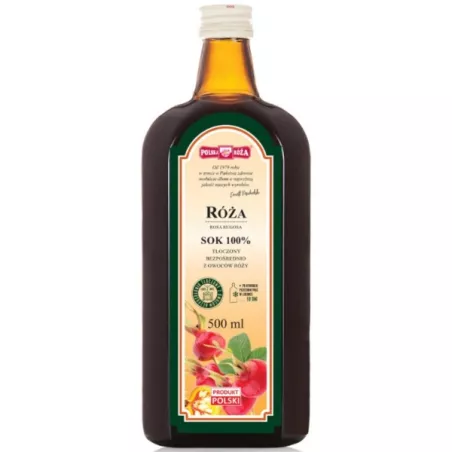 Polska Róża Róża 100 % sok 500 ml