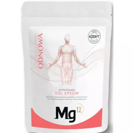 Mg12 Sól Epsom Odnowa4Kg Dziłanie Przeciwgrzybicze