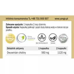Yango Cholina 650 mg 90 k Yango Cholina 650 mg 90 k