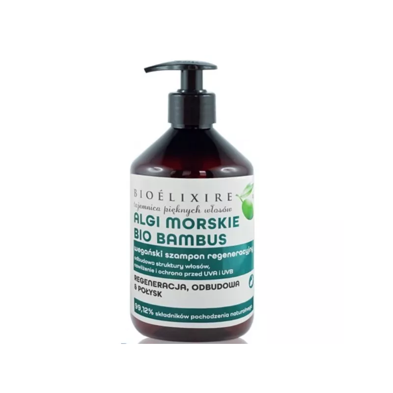 Bioelixire Algi Morskie Bio Bambus szampon 500 ml