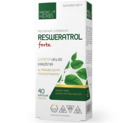 Medica Herbs Resweratrol Rdestowiec forte 40 k