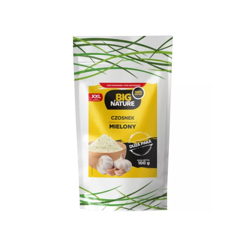 Big Nature Czosnek Mielony 100 g Big Nature Czosnek Mielony 100 g