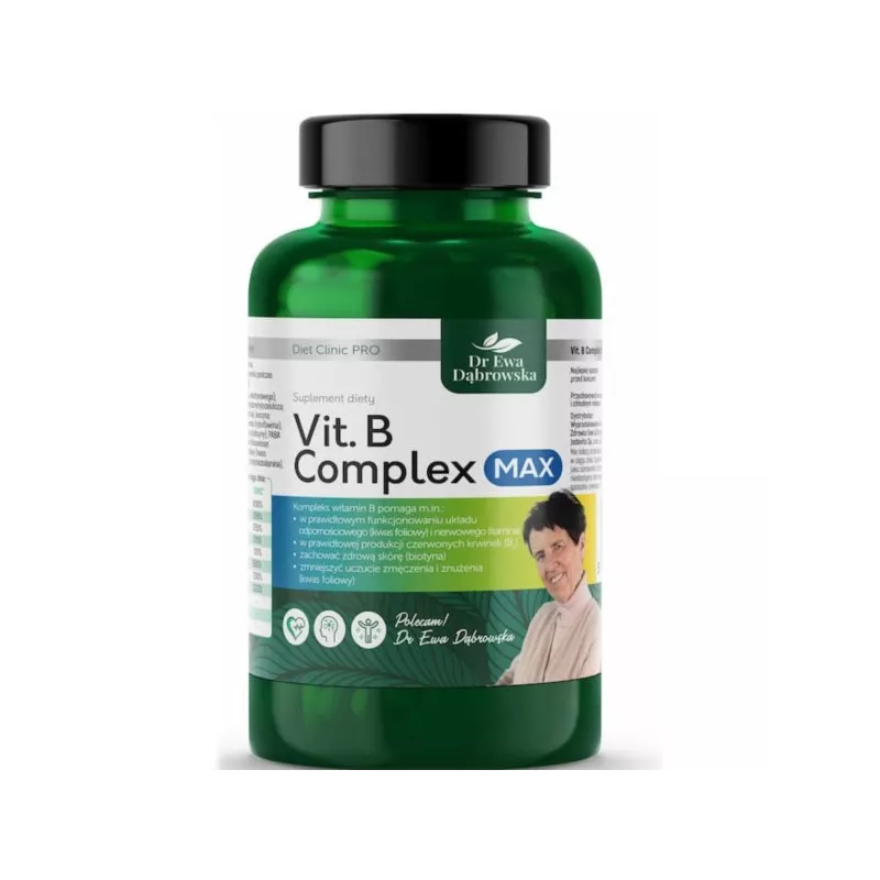 DR Ewa Dąbrowska Vit B Complex Max 120 k DR Ewa Dąbrowska Vit B Complex Max 120 k