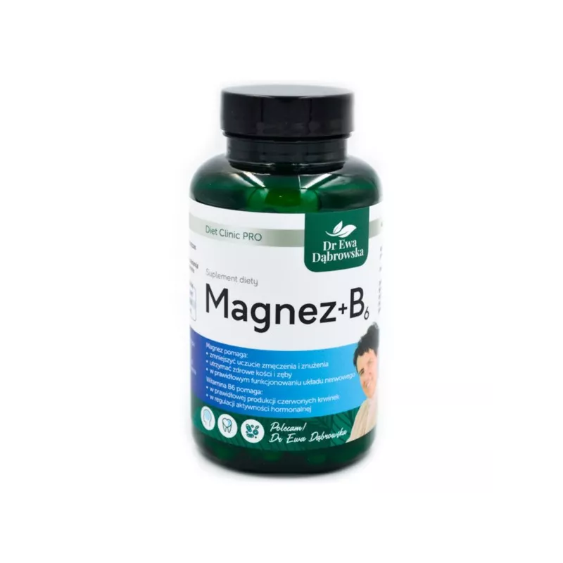 DR Ewa Dąbrowska Magnez + B6 120 k DR Ewa Dąbrowska Magnez + B6 120 k