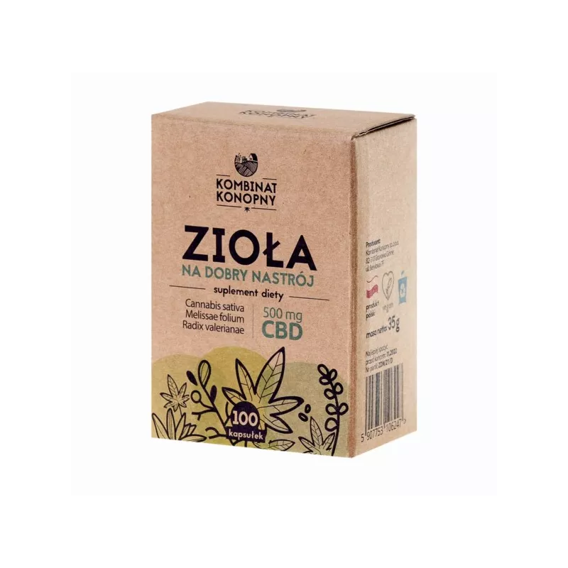 Kombinat Konopny Zioła na dobry nastrój 100 k