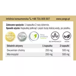 Yango Cholina Inozytol 90 kap