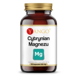 Yango Cytrynian Magnezu bezwodny 630 mg 90 k