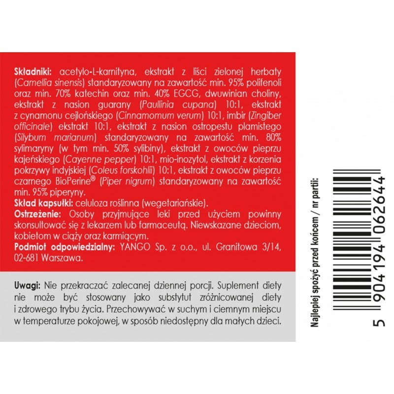 Yango Termogeneza 50 k