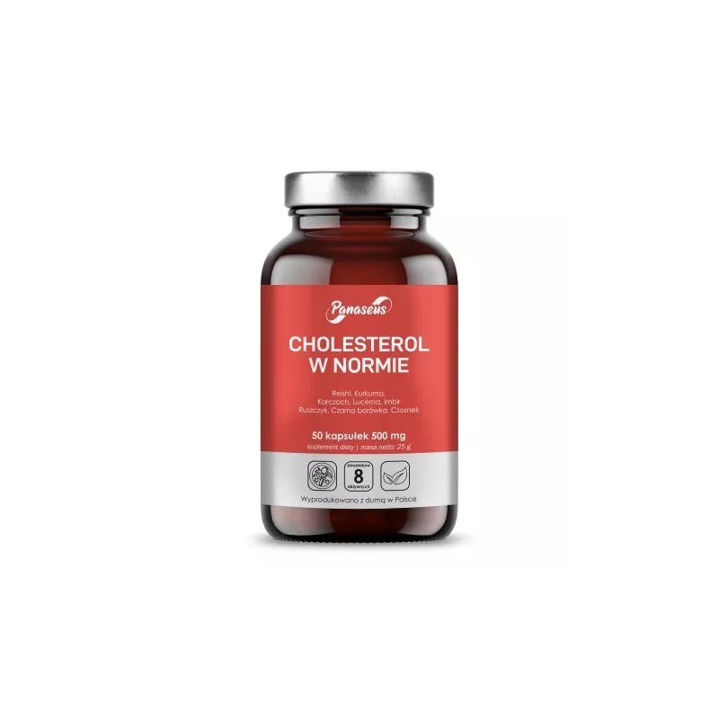 Panaseus Cholesterol w normie 50 k 500 mg