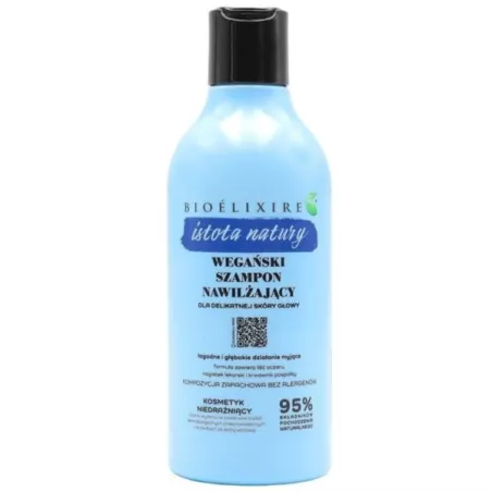 Bioelixire Wegański Szampon Nawilżający 400 ml