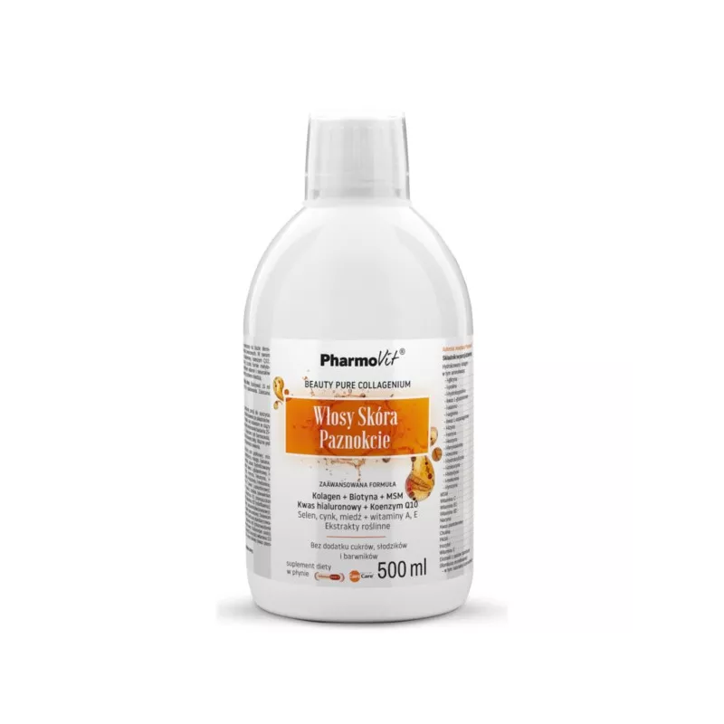 Pharmovit Włosy skóra paznokcie 500 ml