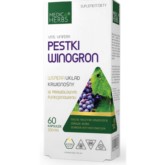 Medica Herbs Pestki Winogron vitis vinifera 60 k
