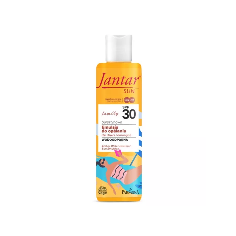 Jantar SUN Emulsja do opalania family SPF 30 200 Jantar SUN Emulsja do opalania family SPF 30 200