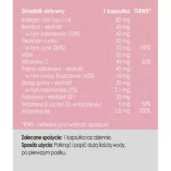 Panaseus Włosy Skóra Paznokcie 50 k 530 mg Panaseus Włosy Skóra Paznokcie 50 k 530 mg