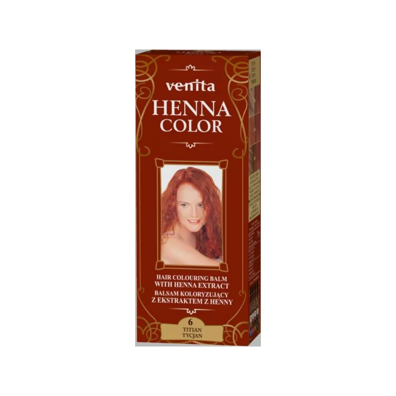 Venita Henna Color Balsam Nr 6 Tycjan Venita Henna Color Balsam Nr 6 Tycjan