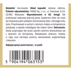 Yango Inozytol 590 mg 90 kap Yango Inozytol 590 mg 90 kap