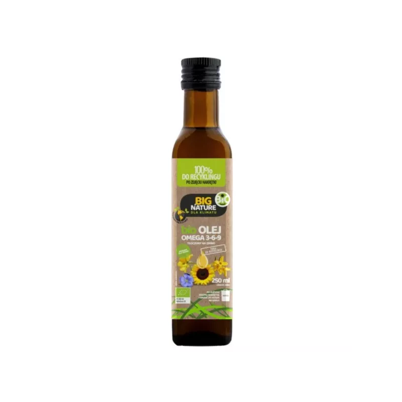 Big Nature Olej OMEGA 3-6-9 250 ml bio