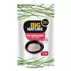 Big Nature Sól Himalajska różowa drobna 1,1 kg Big Nature Sól Himalajska różowa drobna 1,1 kg