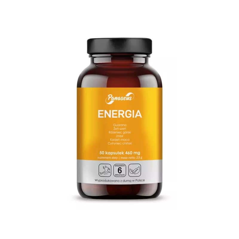 Panaseus Energia 50 k 460 mg