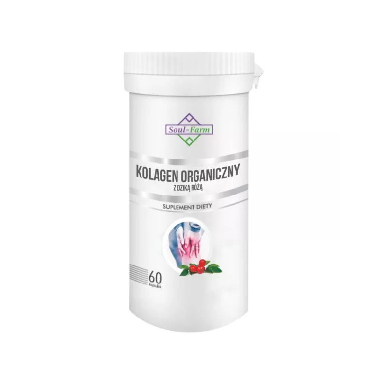 Soul Farm Premium Kolagen + Dzika Róża 400 mg 60 k