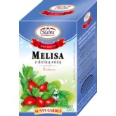 Malwa Melisa z dziką różą herbata owocowa 20