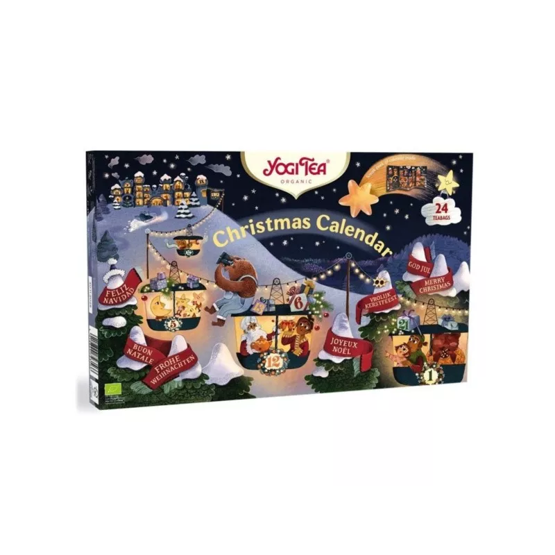 Yogi Tea Kalendarz Awentowy 24 herbatki mix Yogi Tea Kalendarz Awentowy 24 herbatki mix