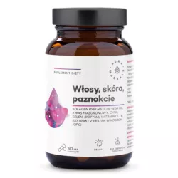 Aura Herbals Włosy Skóra Paznokcie 60 k kolagen Aura Herbals Włosy Skóra Paznokcie 60 k kolagen