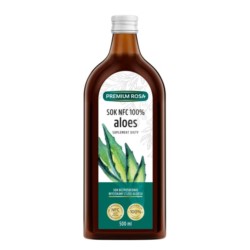 Premium Rosa Sok NFC 100 % Aloes 500 ml