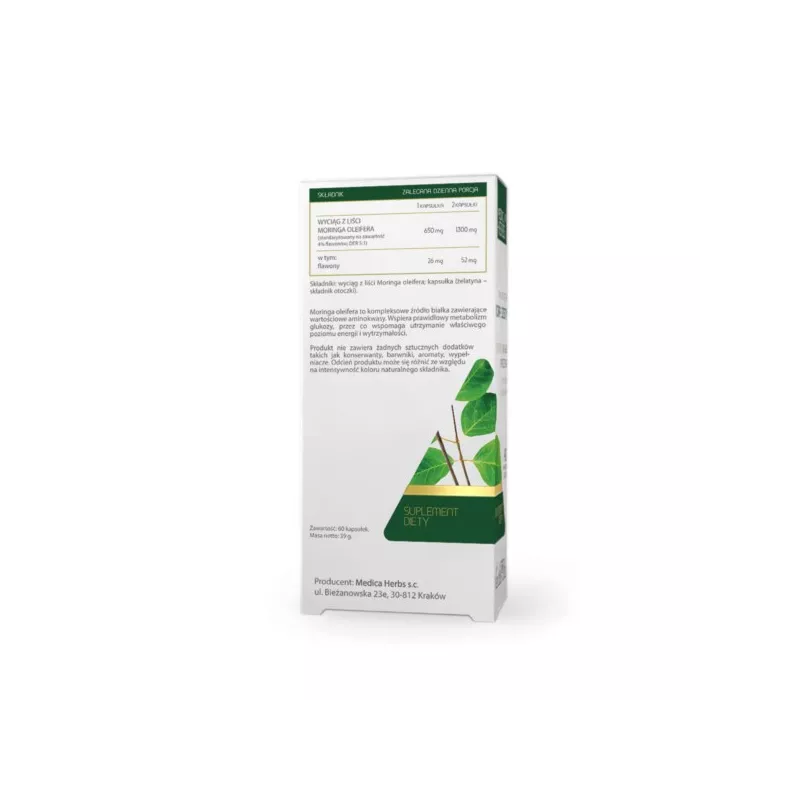 Medica Herbs Moringa 650 mg 60 k