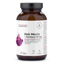 Aura Herbals Hair Mania + keratyna 20 mg 120 k