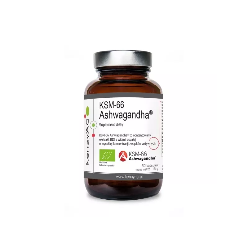 Kenay Ashwagandha KSM-66 BIO 60 k