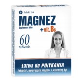 Polski Lek Magnez + vit. B6 60 t.