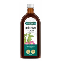 Premium Rosa Sok Pokrzywa + Czystek 500 ml