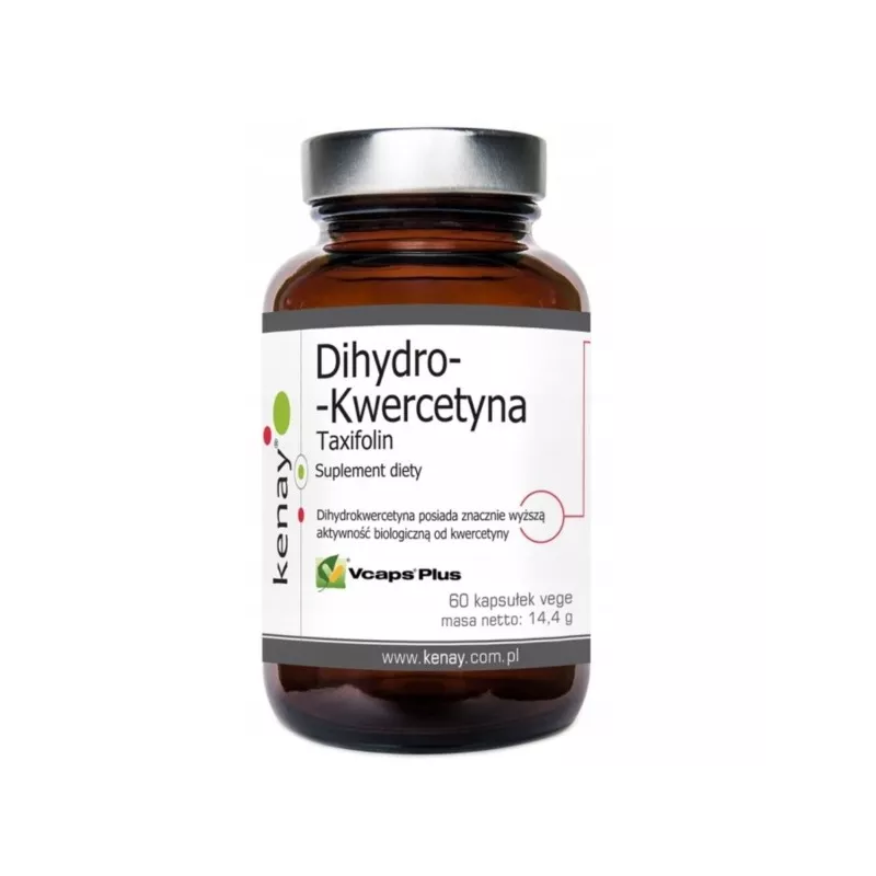 Kenay Dihydro-Kwercytyna Taxifolin 60 k Kenay Dihydro-Kwercytyna Taxifolin 60 k