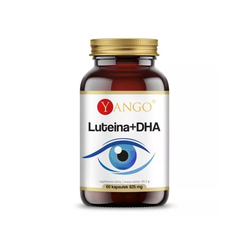 Yango Luteina i DHA 825 mg 60 k wzrok