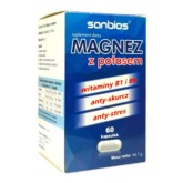 Sanbios Magnez Z Potasem 60 T