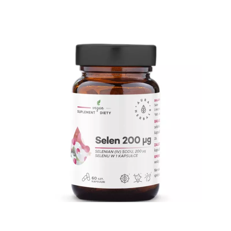 Aura Herbals Selen 200 selenian sodu