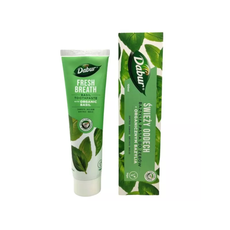 Dabur Herbal Pasta Do Zębów Z Bazylią 100 Ml