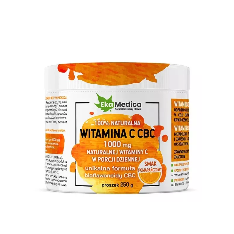 Ekamedica Witamina C CBC 100% Naturalna 250G