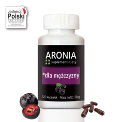 Aronia Liofilizowana dla Mężczyzny 120 kapsułek