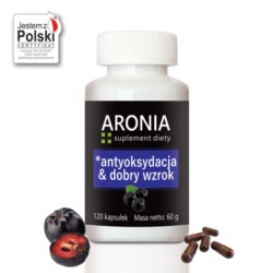 Aronia Liofilizowana Dobry Wzrok 120 kapsułek