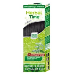 Herbal Time Naturalna Henna NATURALNA CZERŃ 75 ml