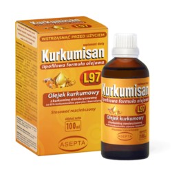 Asepta Kurkumisan L97 100 ml olej kurkumowy