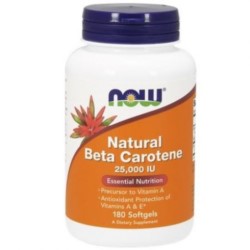 Now Foods Beta Carotene Naturalny 180 K