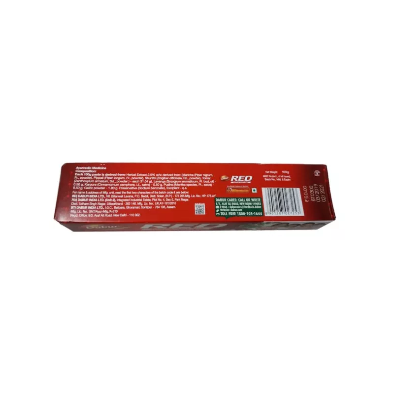 Dabur Red Pasta Do Zębów 100G Dabur Red Pasta Do Zębów 100G