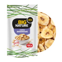 Big Nature Chipsy Bananowe 500 g