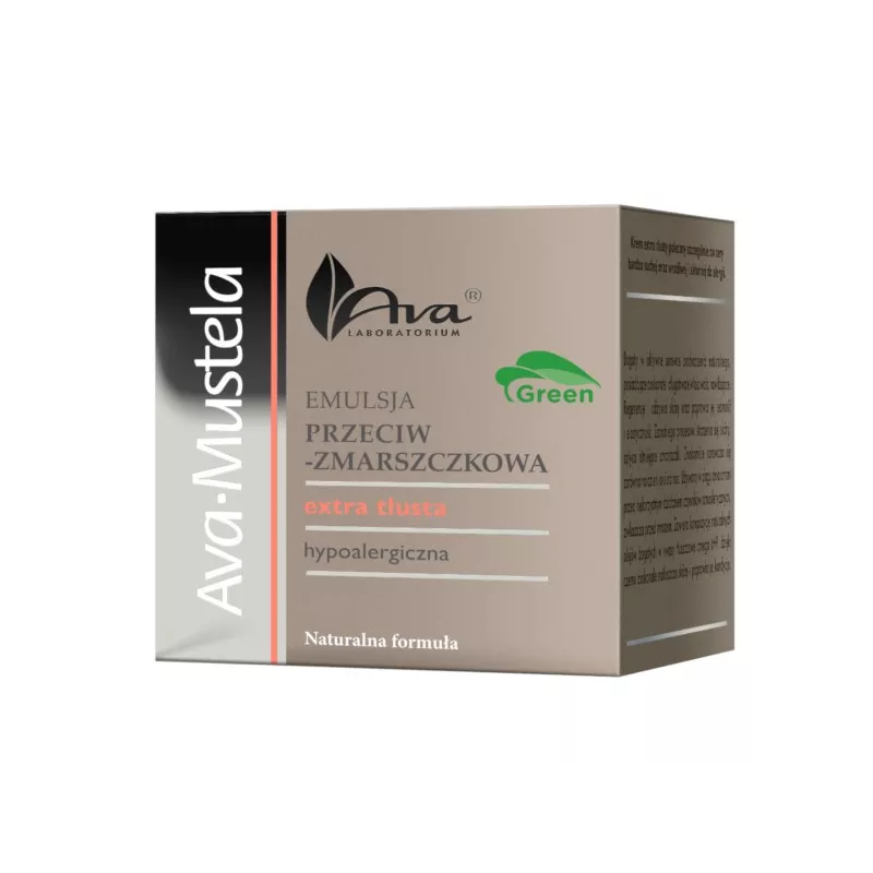 AVA Mustela Emulsja Przeciwzmarszczkowa 50 ml AVA Mustela Emulsja Przeciwzmarszczkowa 50 ml