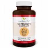 Medverita Cordyceps ekstrakt 500 mg 120 kapsuek